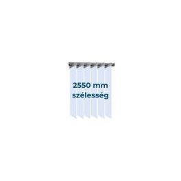 2550 mm szélesség